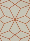 Geometrische Tapete Axal von Harlequin - Rust