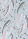 Nina Campbell Wallpaper Colbert French Grey/ Pink