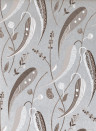 Nina Campbell Wallpaper Colbert Taupe/ Ivory/ Gilver