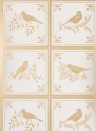 Nina Campbell Wallpaper Fortoiseau Ivory/ Gold