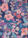 Tapete Valldemossa v. Osborne & Little - Midnight/ Coral
