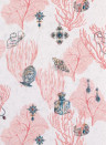 Matthew Williamson Wallpaper Coralino Coral/ Amethyst/ Gold