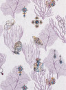 Matthew Williamson Wallpaper Coralino Amethyst/ Sapphire/ Gold