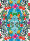 Matthew Williamson Wallpaper Talavera Persian Blue/ Turquoise