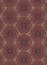 Eijffinger Wallpaper Boho Flower Terra Kupfer