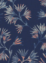 Eijffinger Wallpaper Enso 1 Blau/ Kupfer