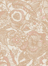 Eijffinger Wallpaper Enso 3 Kupfer Weiß Rosa
