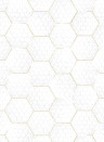 Eijffinger Wallpaper Enso 6 Weiß/ Gold