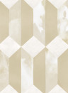 Eijffinger Papier peint Enso 7 - Gold Creme Weiß