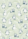 Eijffinger Wallpaper Panda Palm 399120