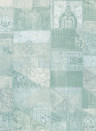 Eijffinger Wallpaper Masterpiece 4 Pastell Blau Grün