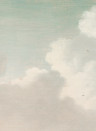 Eijffinger Wallpaper Dutch Sky Stripes Pastell Grün