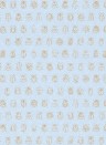Eijffinger Carta da parati Lady Bug - Blau/ Pastell/ Gold