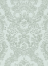 Eijffinger Wallpaper Lacy Dutch Blaugrün hell