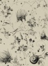 Edmond Petit Wallpaper Jardin Les Arabesques Vert Amande