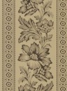 Florale Tapete Gwinnet Toile von Ralph Lauren - Tobacco