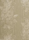 Ralph Lauren Wallpaper Fleur Moderne Pearl Grey metallic