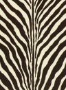 Ralph Lauren Papier peint Bartlett Zebra - Chocolate