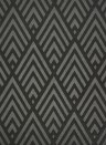 Ralph Lauren Papier peint Jazz Age Geometric - Charcoal