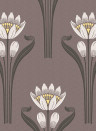 Isidore Leroy Wallpaper Tulipes Tabac