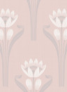 Isidore Leroy Wallpaper Tulipes Rose