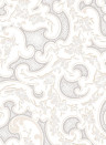 Isidore Leroy Wallpaper Volutes Gris