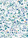 Isidore Leroy Mural Terrazzo Bleu