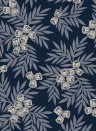Isidore Leroy Wallpaper Muguets Bleu