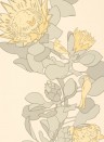 Girlanden Tapete Protea Trail von Paint & Paper - Clay