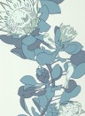 Paint & Paper Library Wallpaper Protea Trail Blues Blue