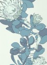 Girlanden Tapete Protea Trail von Paint & Paper - Blues Blue