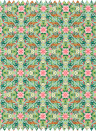 Clarke & Clarke Fabric Menagerie - Linen - Aqua