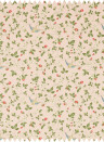 Clarke & Clarke Fabric Wild Strawberry - Linen/ Blush