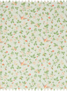 Clarke & Clarke Fabric Wild Strawberry - Linen/ Dove