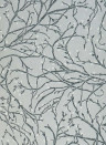 Osborne & Little Wallpaper Twiggy Pewter / Black / White