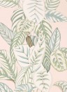Blätter Tapete Calathea von Sanderson - Orchid/ Eucalyptus