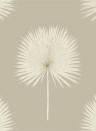Sanderson Papier peint Fan Palm - Linen/ Gilver