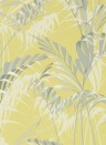 Sanderson Carta da parati Palm House - Chartreuse/ Grey