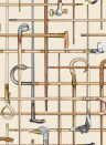 Cole & Son Wallpaper Bastoni Cream