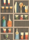 Cole & Son Papier peint Cocktails - Multi