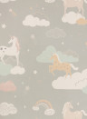 Majvillan Papier peint Rainbow Treasures - Mud Grey