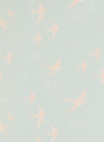 Majvillan Wallpaper Follow the Wind Dusty Turquoise