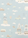 Majvillan Wallpaper Above the Clouds Soft Blue