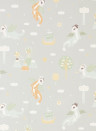 Majvillan Wallpaper Magical Adventure Soft Grey