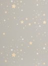 Sterne Tapete Twinkle von Majvillan - Mud Grey
