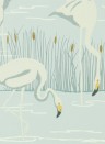 Flamingo Tapete Salinas von Harlequin - Ice/ Linen/ Dijon