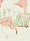 Harlequin Wallpaper Salinas Limestone/ Blush/ Fern