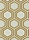 Hexagon Tapete Selo von Harlequin - Gold/ Platinum