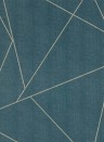 Geometrische Vinyltapete Parapet von Harlequin - Indigo