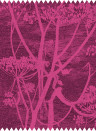 Cole & Son Tessuto Cow Parsley Velvet - Magenta & Plum
